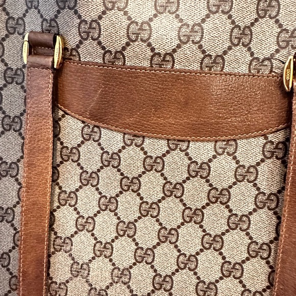 Gucci Vintage GG Supreme Leather  Tote - Picture 9 of 10